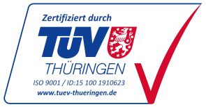 TÜV-Siegel ISO 9001:2015